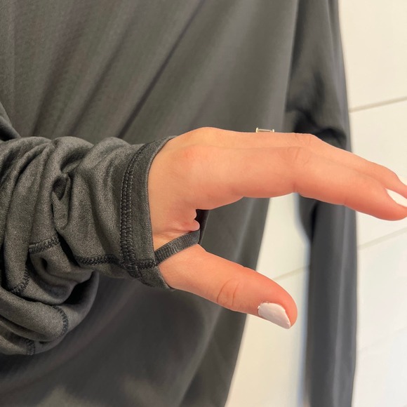 Mens Patagonia Capilene Midweight Baselayer Cool  Long Sleeve Gray ‎ SZ L - Picture 2 of 5